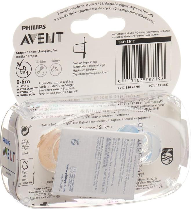 Produktbild Philips Avent Tierchen (2 x, bis 6 Monate)