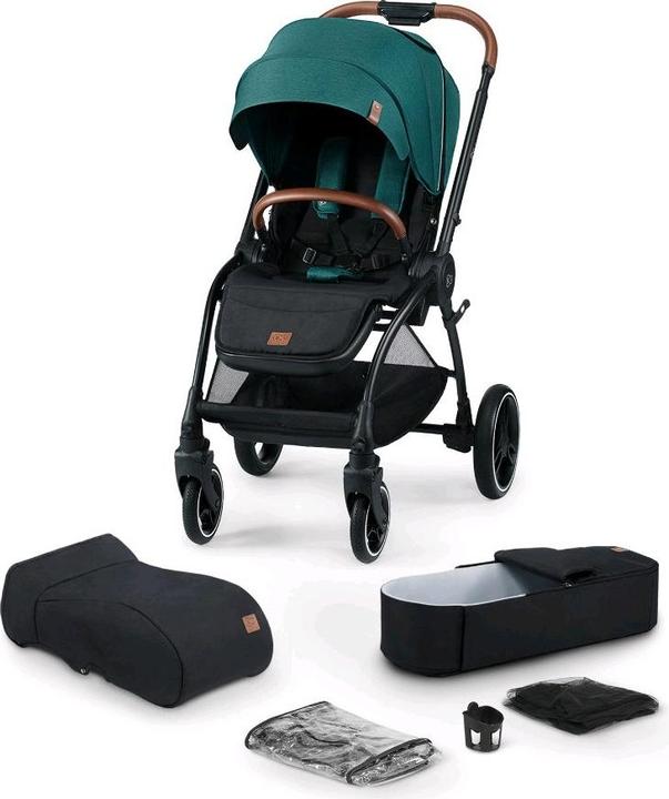 Image du produit KinderKraft EVOLUTION COCOON 2in1 poussette vert clair