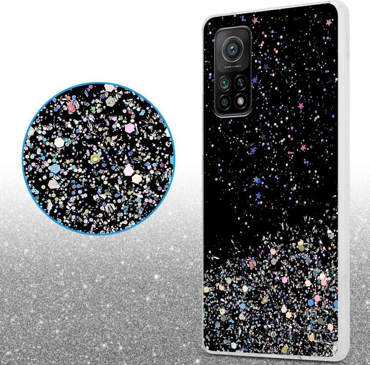 Image du produit Cadorabo Coque pour Xiaomi Mi 10T / Mi 10T PRO TPU funkelnder Glitter (Mi 10T Pro, Mi 10T)