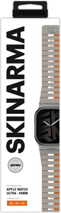 Image du produit Skinarma Strap Gemini for Apple Watch 49/46/45/44 mm grey (Acier inoxydable, Matières plastiques, Silicone)