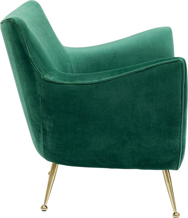 Actual product image Kare Design Armchair Goldfinger Green