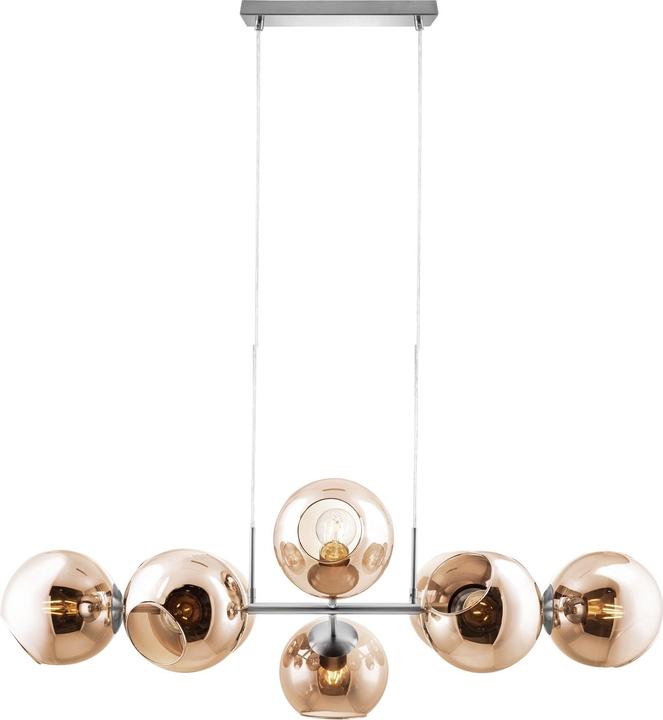 Actual product image Nino Leuchten Pendant light 8-light Pilar (E27)