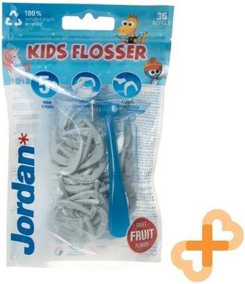 Jordan Kids Flosser Dental floss for children 5+ 1pack-36pcs