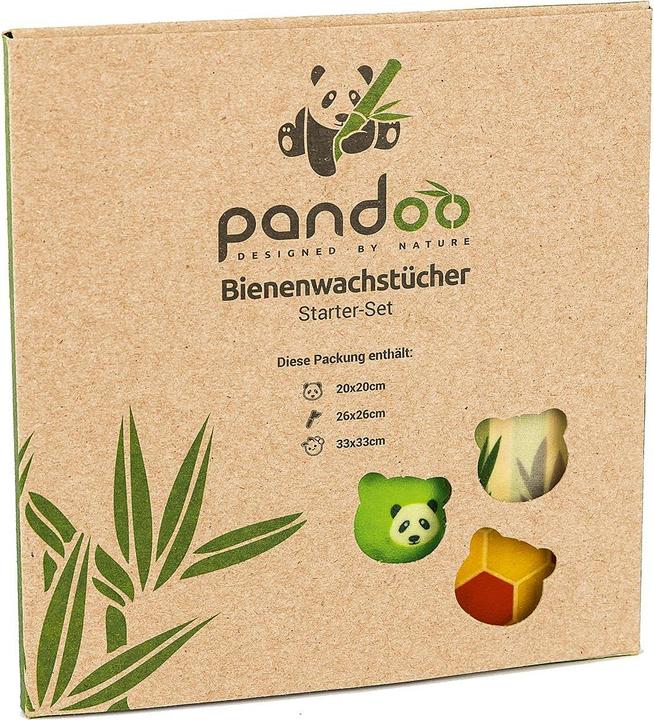 Actual product image Pandoo Beeswax cloth 3s (1 x)