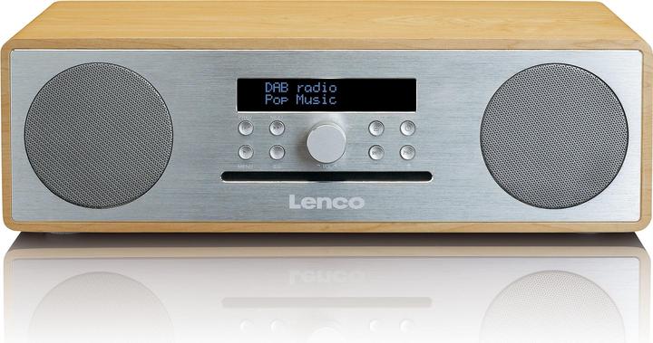 Produktbild Lenco DAR-070, DAB+ Oak Silver (FM, DAB+, Bluetooth)