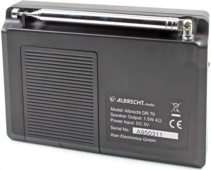 Produktbild Albrecht Dr 70 (DAB+, FM)