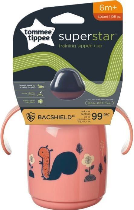 Productafbeelding Tommee Tippee trainingsbeker SIPPEE, 7 m+, 300ml, roze, 447823 (300 ml)