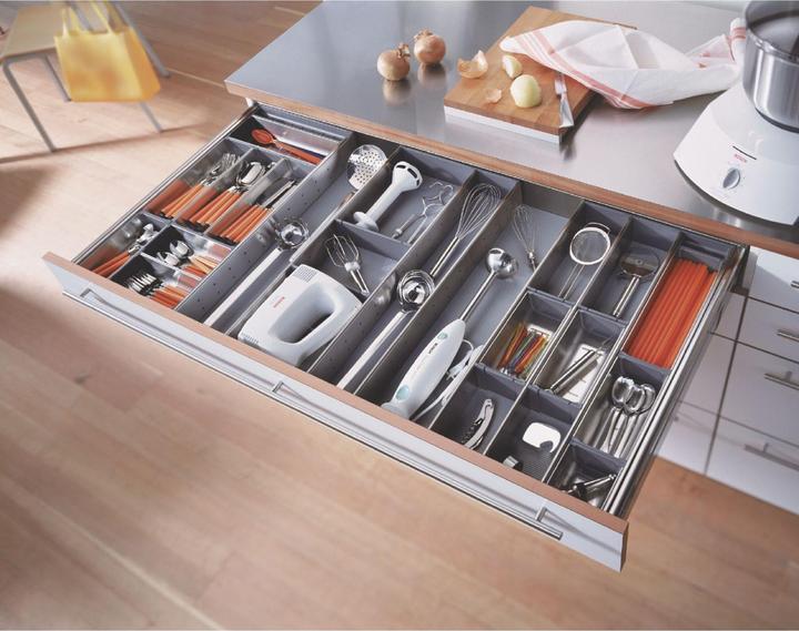 Produktbild Blum Orga-Line Space Corner - Schubladenteinteilung, Nennlänge 500mm, grau