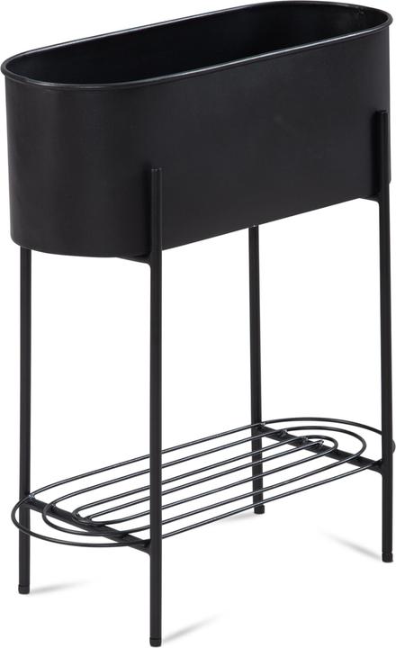Actual product image FineBuy Planter FB92216 Metal black (21 cm)
