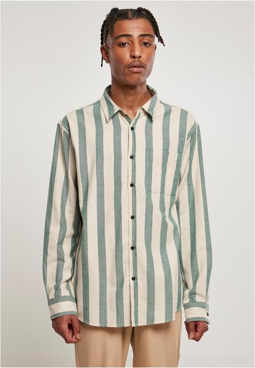 Immagine prodotto Urban Classics Camicia a maniche lunghe a righe (S)