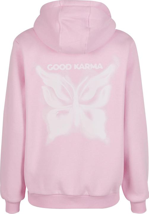 Actual product image Miss Tee Karma Butterfly Ladies Fluffy Hoody - 174139 (XXL)
