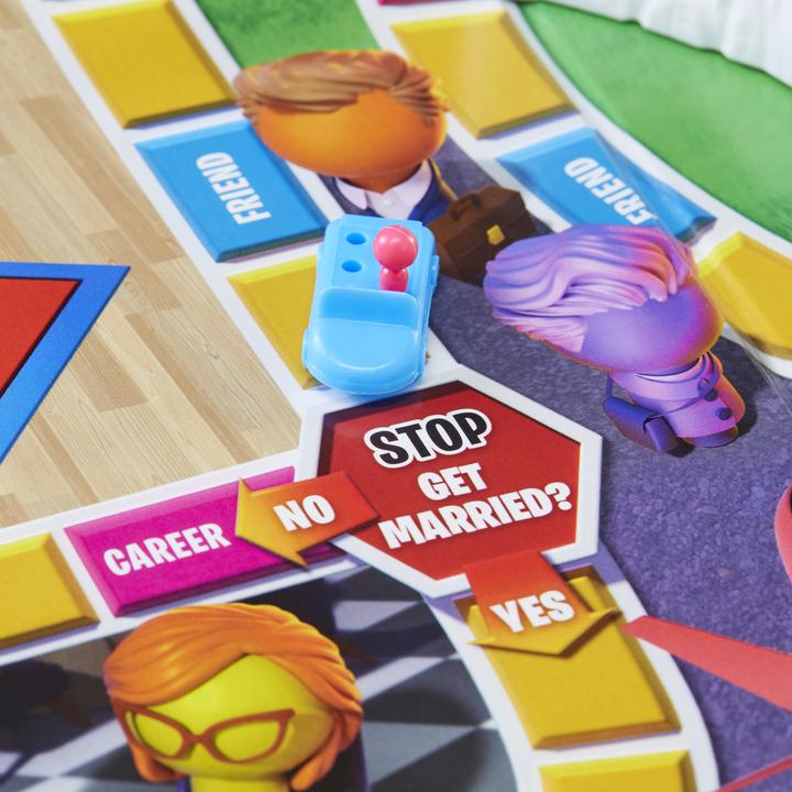 Actual product image Hasbro Gaming Spiel Des Lebens (Dutch)