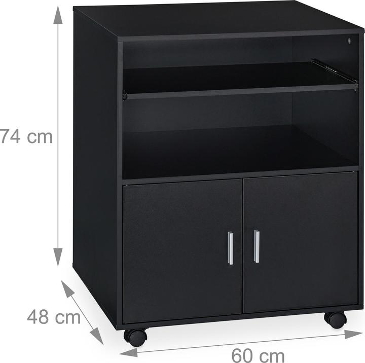 Image du produit Relaxdays Caisson-de-bureau (60 x 48 x 74 cm)
