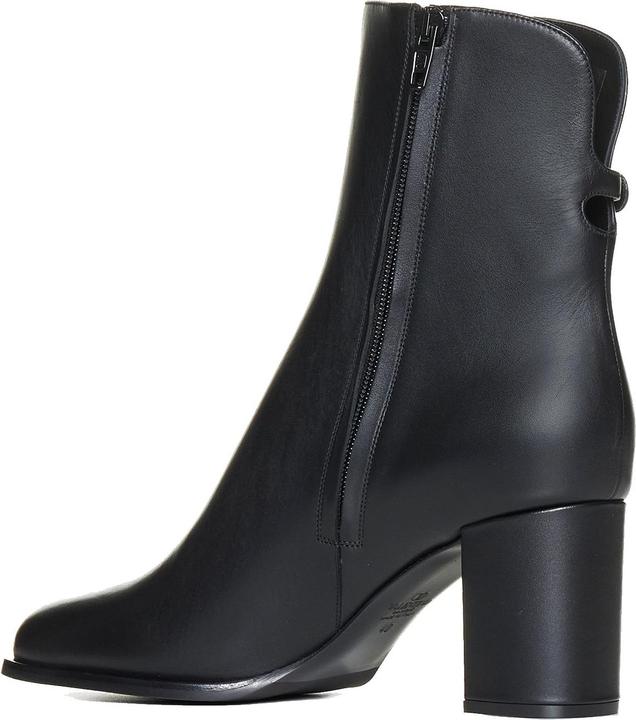 Actual product image Valentino Garavani VLogo Signature Leather Boots (42)