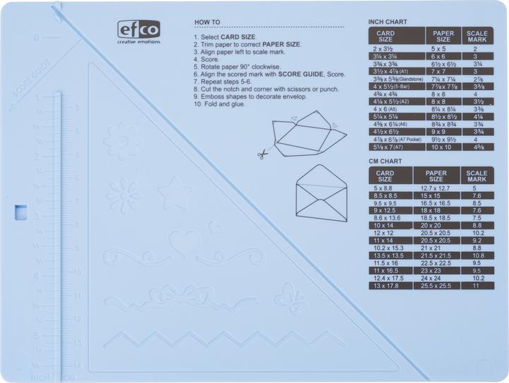Produktbild Efco Falzbrett für Karten