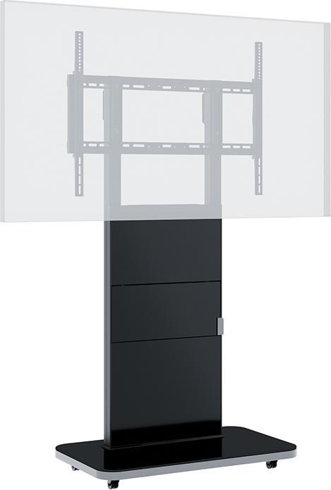 Image du produit Hagor Chariot à roulettes 800x600mm noir 80kg/46-65 (65", 80 kg)