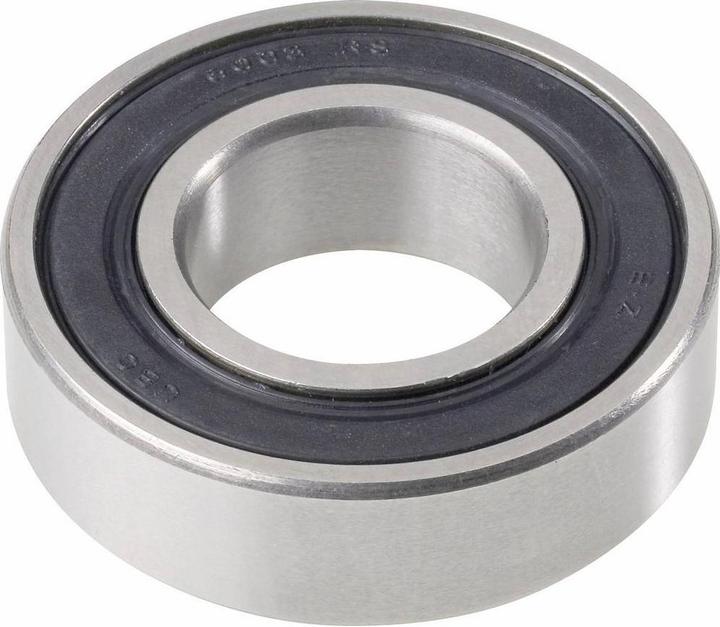 Actual product image UBC Bearing S6203 2RS deep groove ball bearing radial bore-Ø 17 mm outer diameter