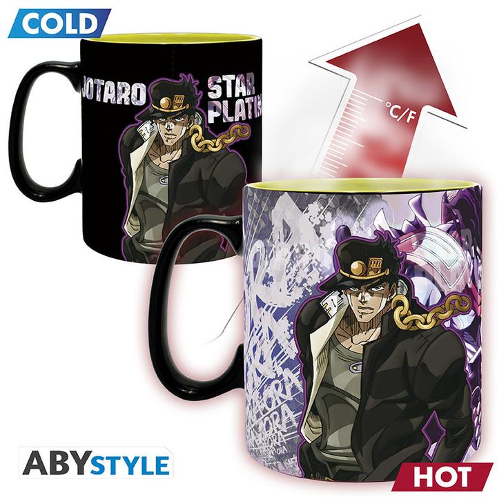 Immagine prodotto ABYstyle Jojo's Bizarre Adventure - Mug Heat Change - 460 ml - Jotaro Dio (460 ml, 1 x)