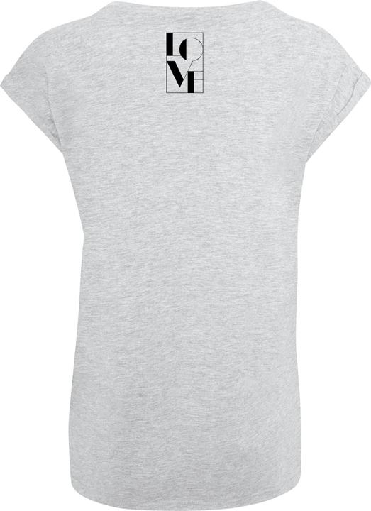 Produktbild Merchcode Ladies Love Extended Shoulder Tee - 113381 (XXL)