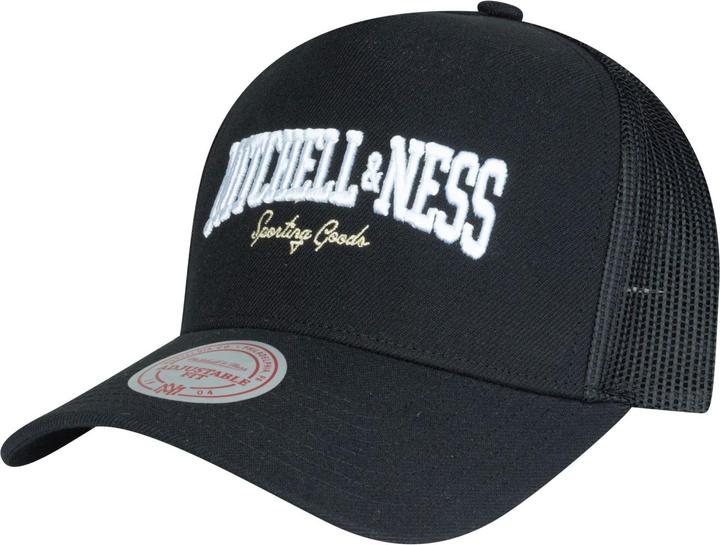 Mitchell & Ness Mesh Trucker Cap Anniversary Branded (One Size)