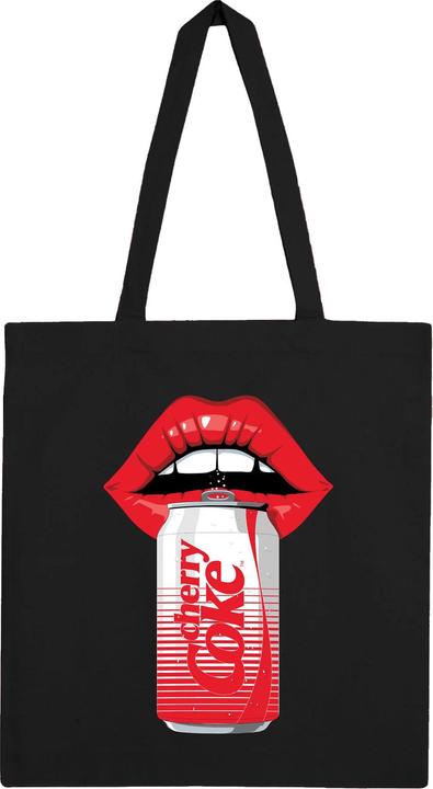 Coca Cola Tragetasche Cherry Coke Lippen