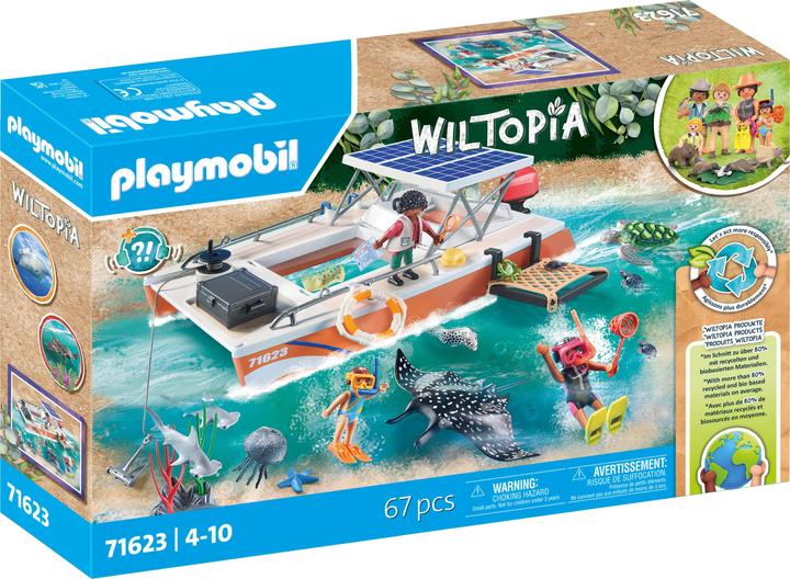 Image du produit Playmobil Plate-forme de récif corallien (71623, Playmobil Wiltopia)