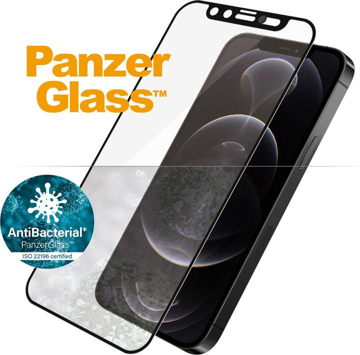 Actual product image PanzerGlass Case Friendly (1 Piece, Apple iPhone 12 Pro, Apple iPhone 12)