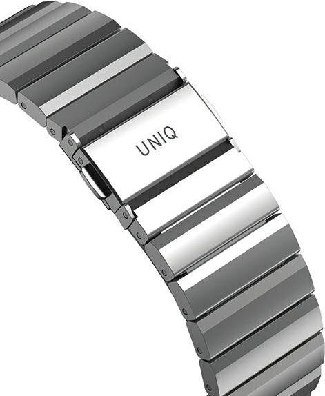 Productafbeelding Uniq pasek Strova Apple Watch 42/44/45/ 49mm Series 1/2/3/4/5/6/7/8/SE/SE2/Ultra roestvrij staal sre (Roestvrij staal)