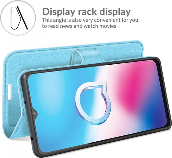 Actual product image Screenguard Alcatel 3L 2021 Leather Guard Leather Case (Alcatel 3L)