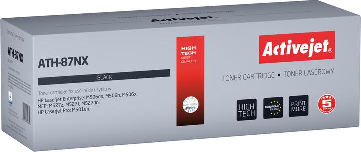 Image du produit Activejet ATH-87NX Cartouche de toner (remplacement de HP 87X CF287X le plus haut 18000 pages noir) (CF)