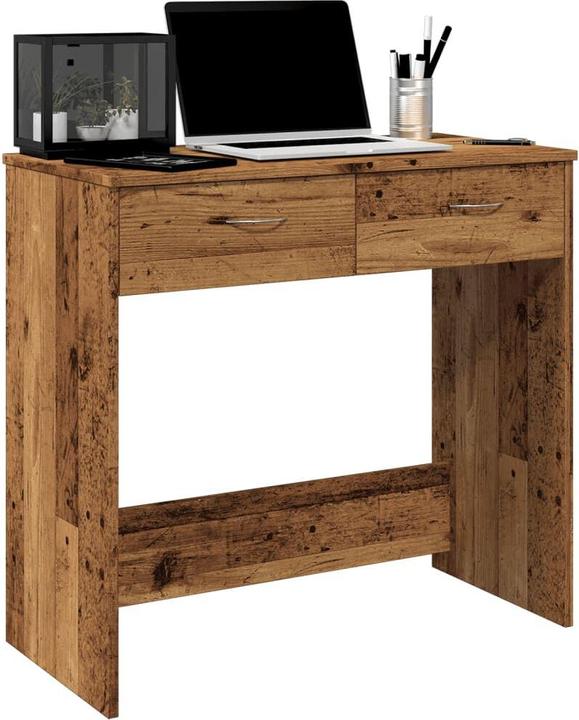 Produktbild VidaXL Schreibtisch Bürotisch Computertisch Arbeitstisch Tisch Altholz-Optik (80 x 40 x 75 cm)