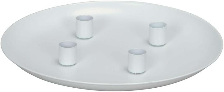 Immagine prodotto Cocon Piatto portacandele, bianco (30 x 2 cm)