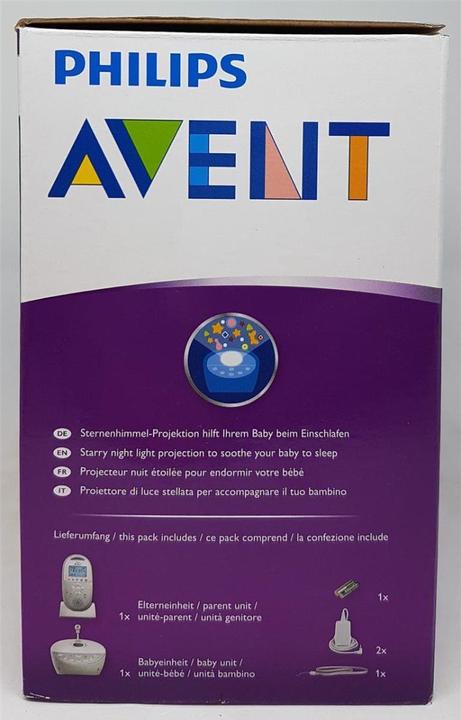 Productafbeelding Philips Avent Babyfoon SCD585/26 DECT Sterrenhemel (Video & Audio, 330 m)