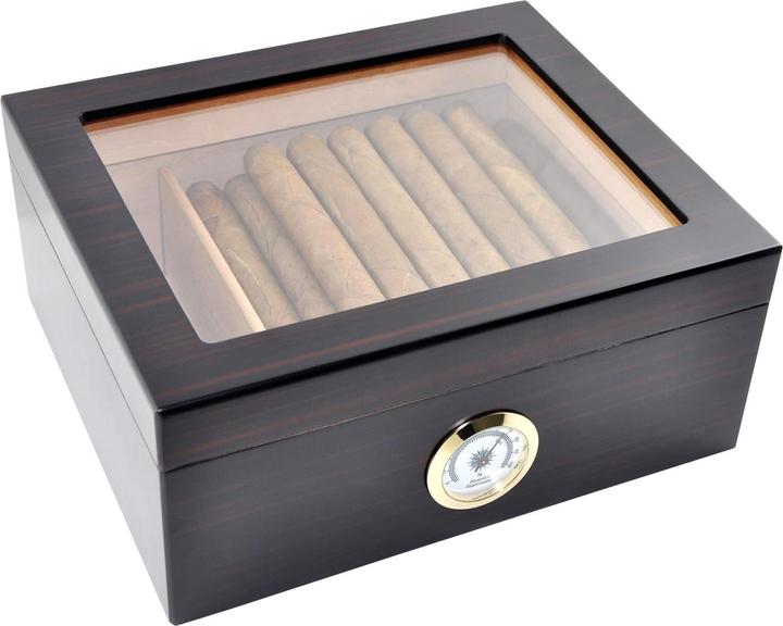 Eitida Humidors, Ebony Black (50)