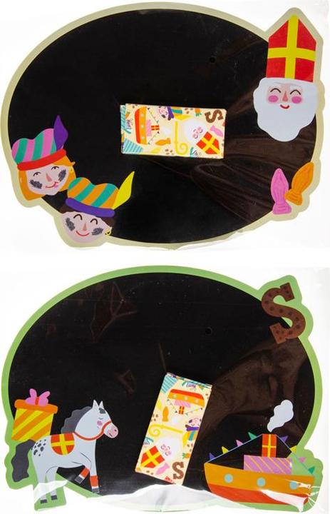 Produktbild LG-Imports Kreidetafel Nikolaus inklusive Kreide