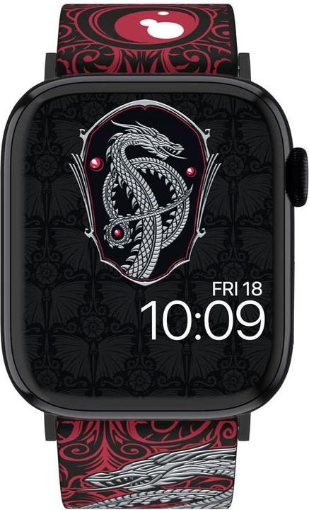 Produktbild Moby Fox Game of Thrones Smartwatch-Armband There Will Be Dragons (22 mm, Edelstahl, Silikon)