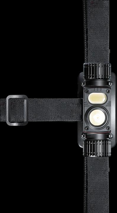 Immagine prodotto Fortec lampada frontale a LED tactical® ricaricabile (2000 lm)