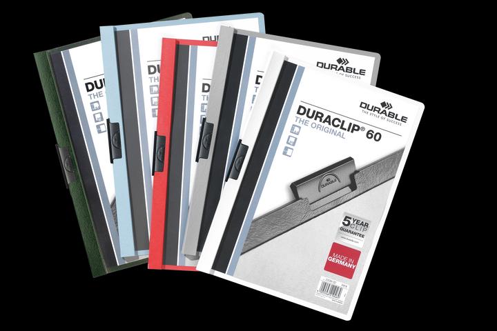 Immagine prodotto Durable Cartella a clip DURACLIP® 60 Utilizzo per il formato carta: DIN A4 Materiale: Lamina rigida (A4, 25 x)