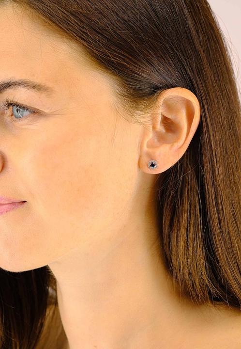 Image du produit Muau Boucles d'oreilles (Or blanc 750/18K)