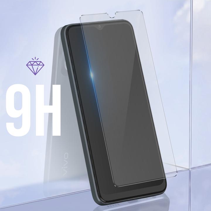 Actual product image Avizar 9H hardness glass display protection film (1 Piece, Vivo Y16)
