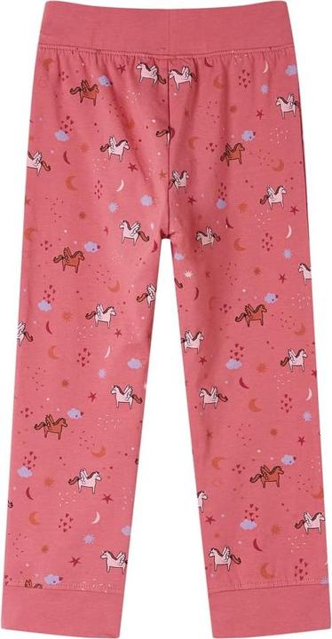 Produktbild VidaXL Kinderpyjama mit Langen Ärmeln Altrosa 116,Material: 95 (116)