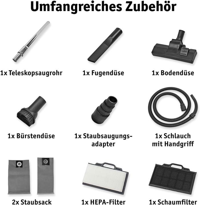 Immagine prodotto Walter Multifunktionssauger mit Wasserfilter (Aspirapolvere a umido e a secco)