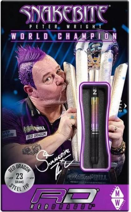 Immagine prodotto Red Dragon Peter Wright campione del mondo di morsi di serpente, edizione 2020 (23 g)
