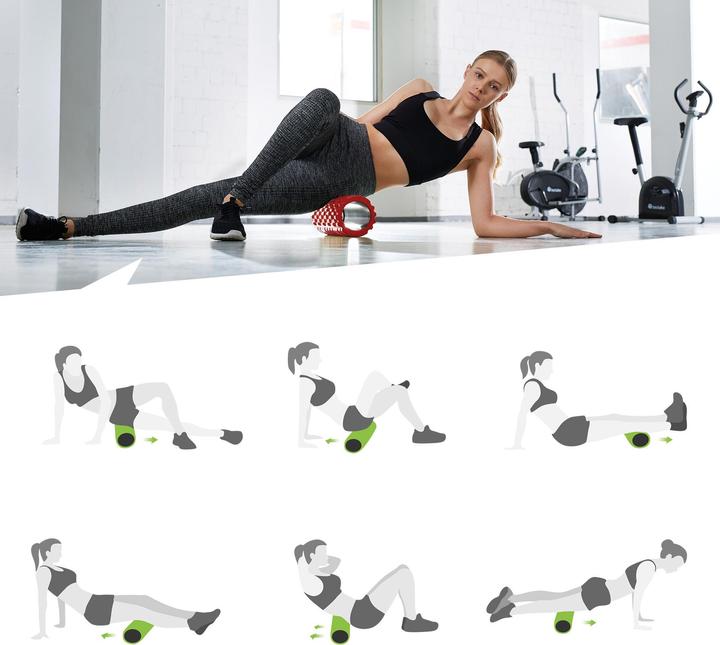 Produktbild tectake Faszienrolle Massagerolle (33.5cm)