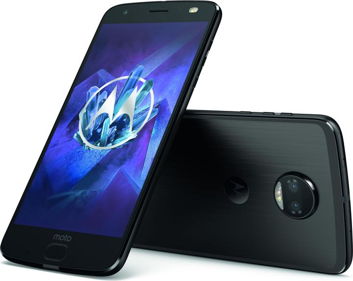 Motorola Moto Z2 Force (64 Go, Super Noir, 5.50", Double SIM hybride, 12 Mpx, 4G)