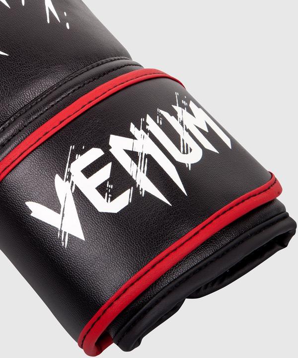 Actual product image Venum Contender Kids Boxing Gloves - Black-Red (4 OZ, One size)
