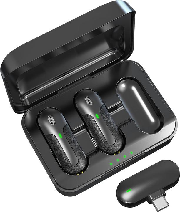 Immagine prodotto Technaxx Set Di Mini Microfoni Wireless Tx-301