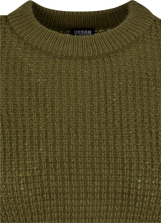 Produktbild Urban Classics Ladies Short Waffle Sweater (3XL)