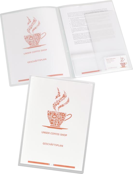 Produktbild Kolma Präsentationsmappe Vario A4 L farblos (A4, 1 x)