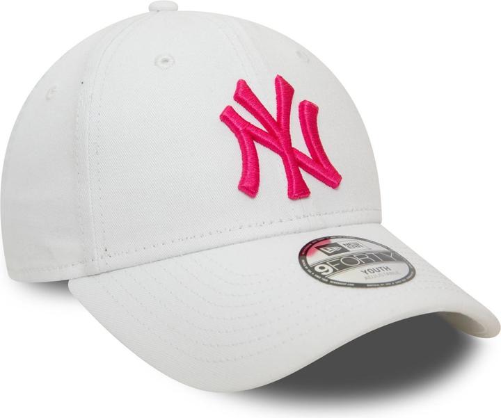 New Era 9Forty Kinder Cap - New York Yankees weiss / pink - C (52, 53, 54)